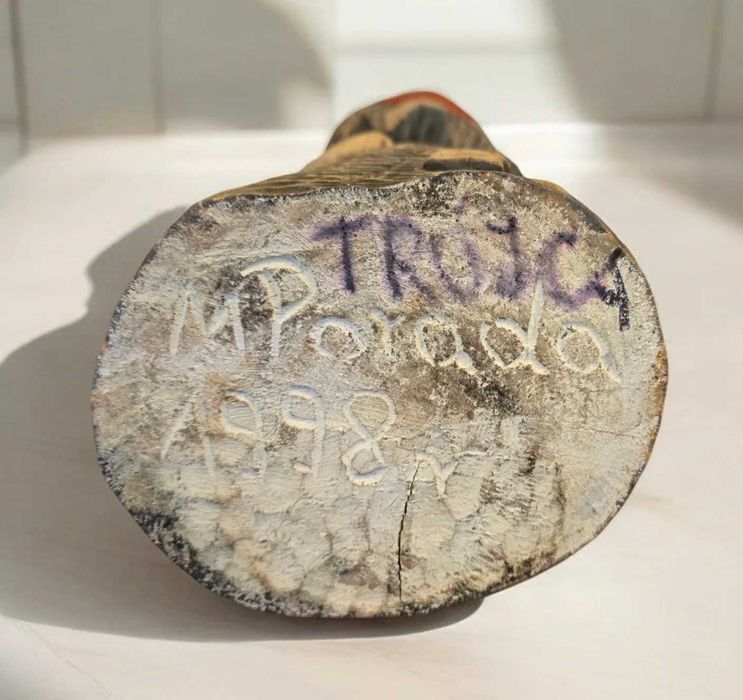 Rzeźba drewniana „Trójca”, Marian Porada, 1993 r.