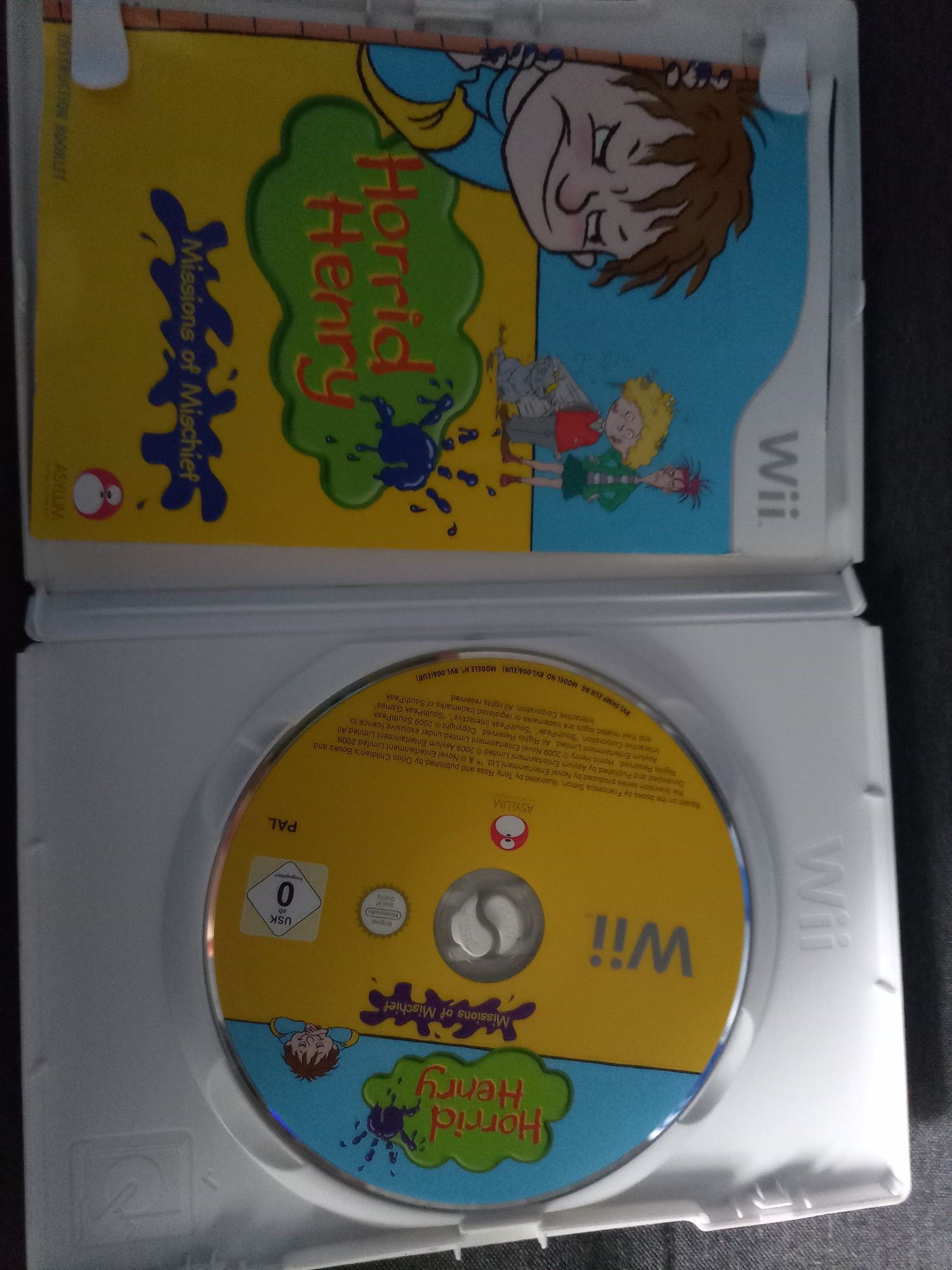 Horrid Henry Missions of Mischief Wii