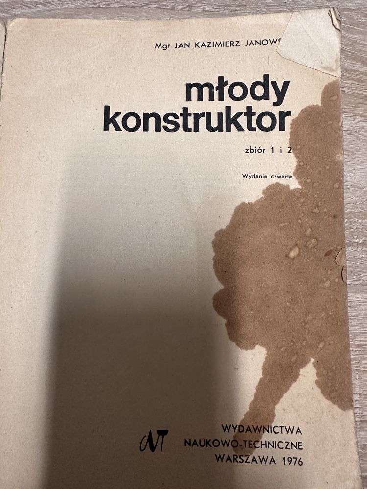 Młody konstruktor J.Jankowski, zbiór 1 i 2. 1976