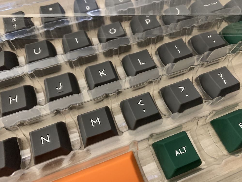 Keycapy silikonowe do klawiatury PBT GK2 - skyloong - 90 sztuk - nowe