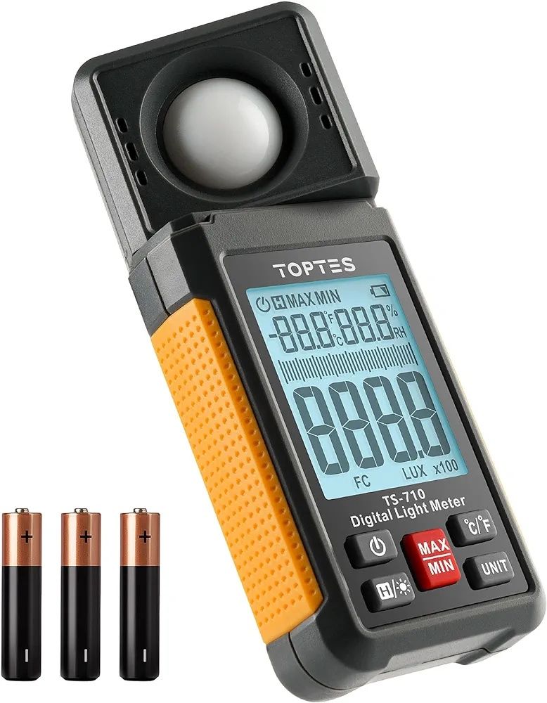 Toptes ts-710 cyfrowy miernik oświetlenia