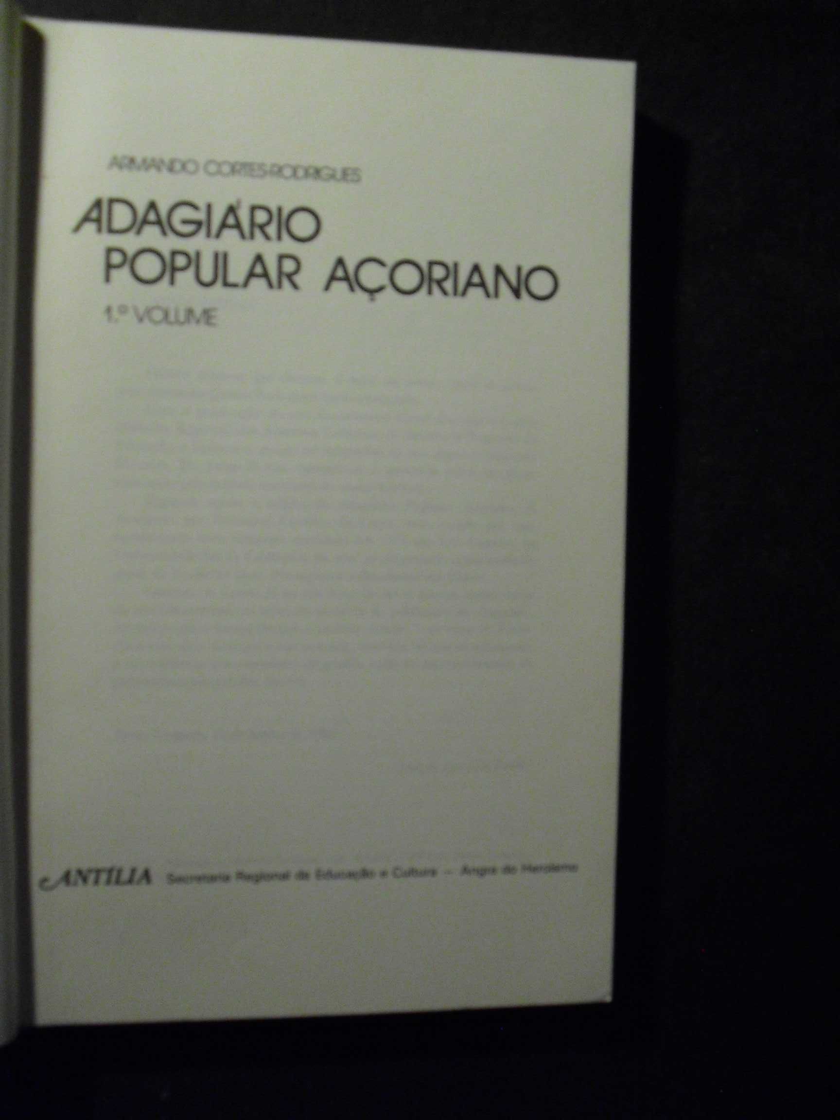 Rodrigues (Armando Cortes);Adagiário Popular Açoriano