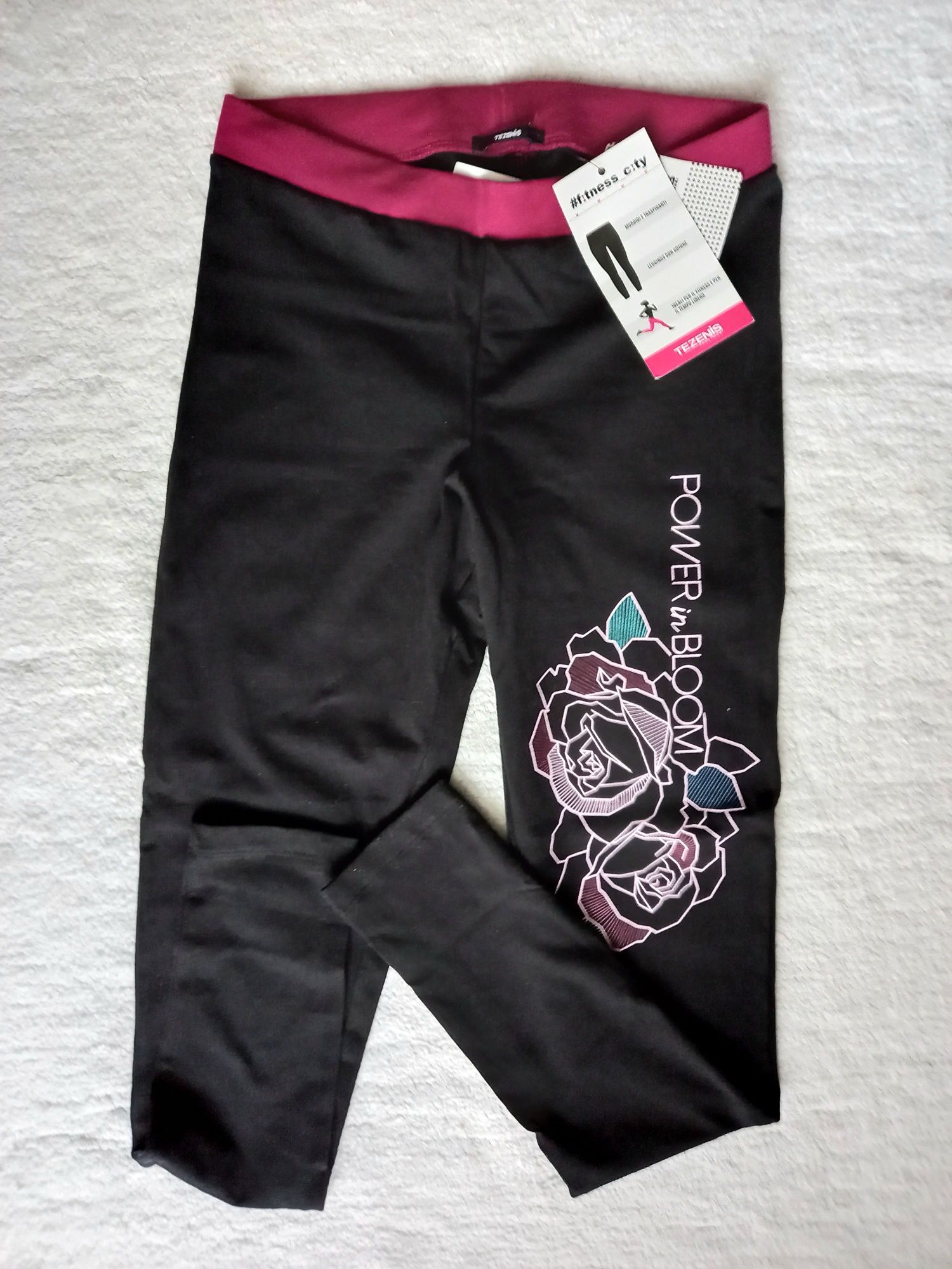 Legginsy do fitnessu Tezenis r. S nowe