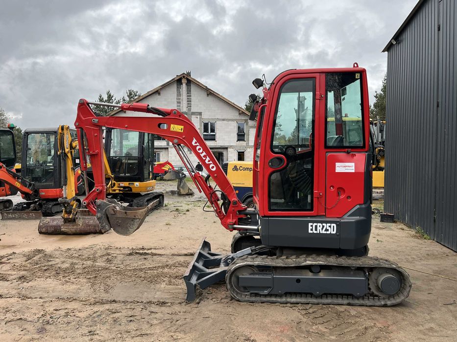 Volvo ecr25d minikoparka 2,5t  Sprowadzona JCB 8026 Kubota Kx-027