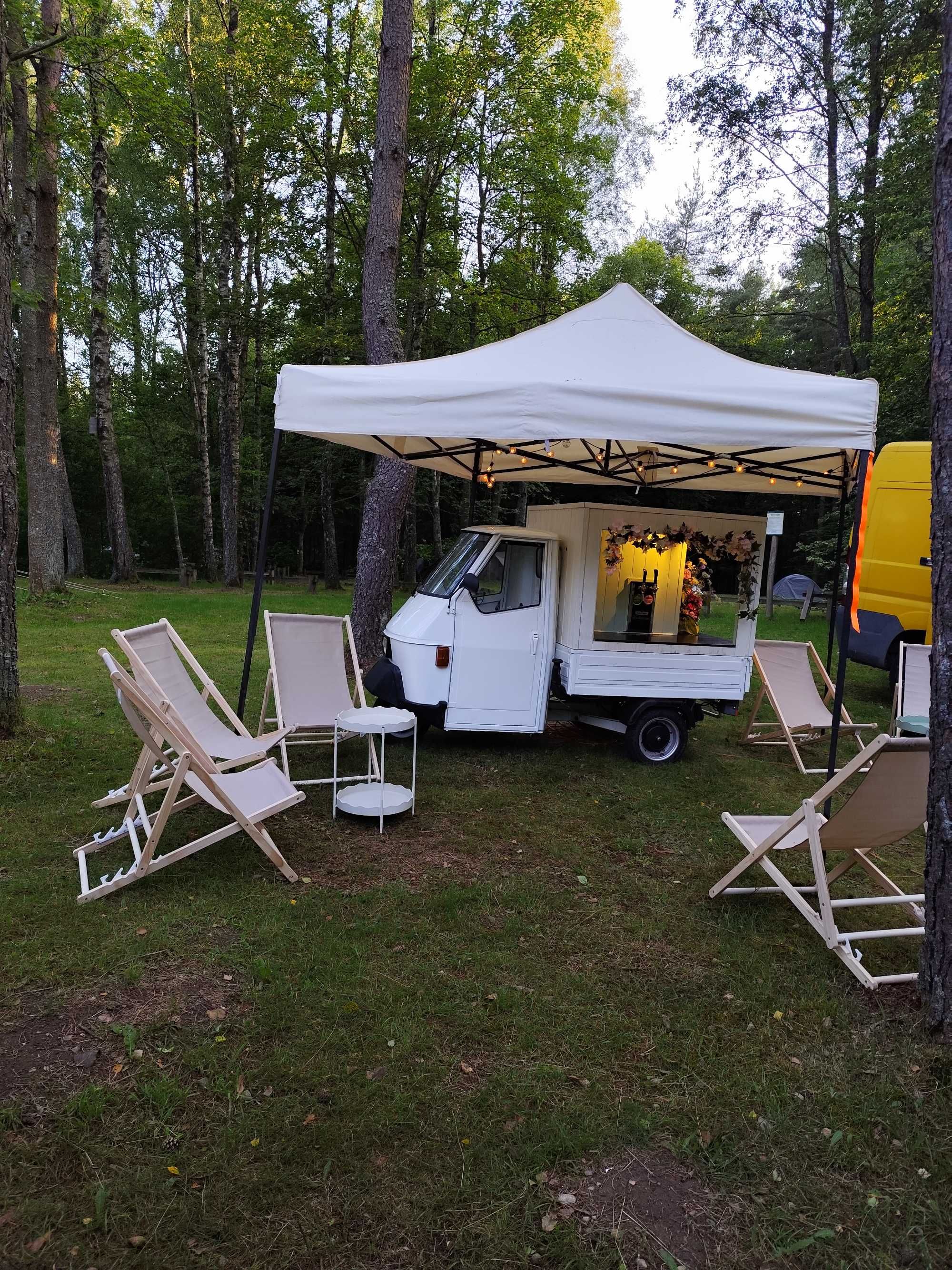 Prosecco van. Piaggio Ape 50