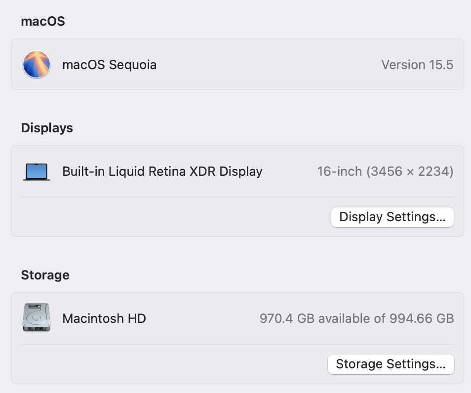 MacBook Pro 16’ 2021 16-Core GPU M1 Pro 32GB 1TB 100%