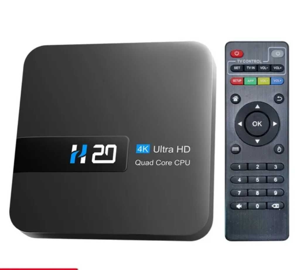 Налаштована Нова x96 q Android tv box приставка smart tv телебачення с