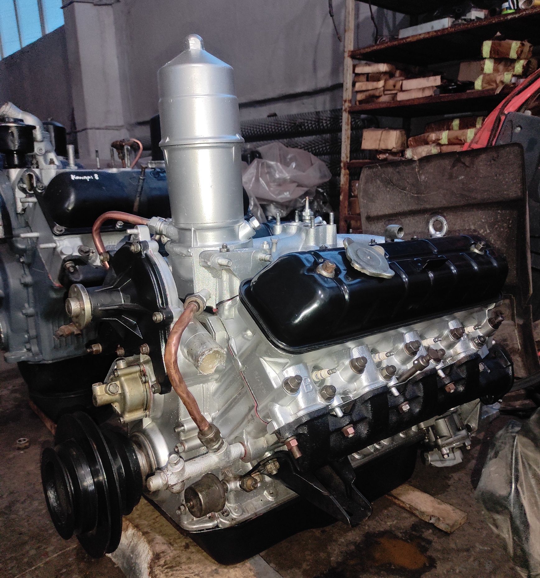 Мотор двигун ДВС ПАЗ 3205 ЗМЗ 5234 Газ 53 66 3307 КАвЗ після ремонту