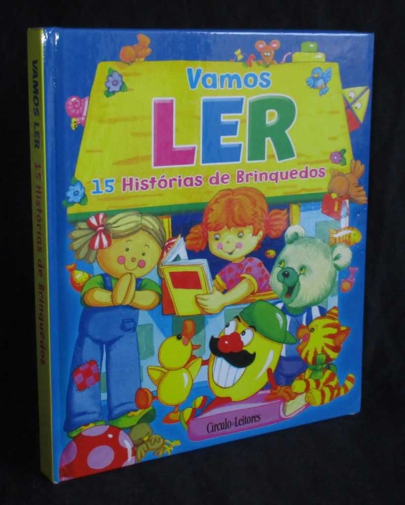 Livro Vamos Ler 15 Histórias de Brinquedos