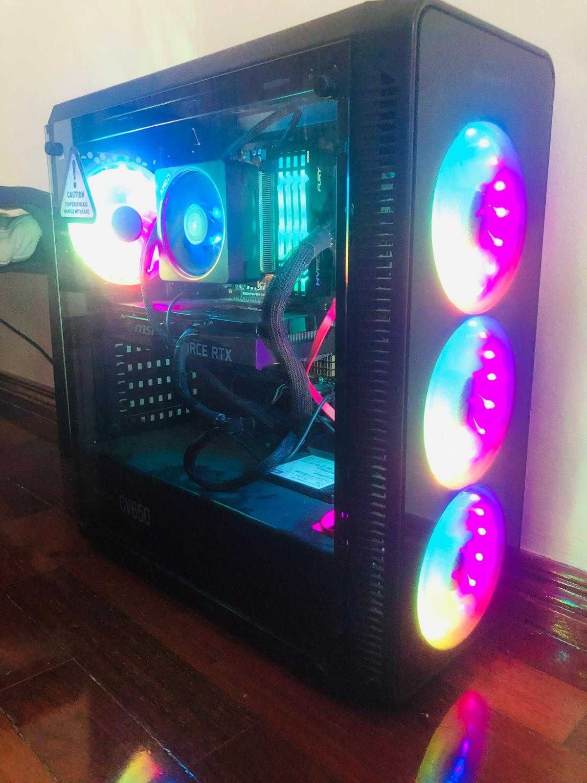 Computador Gaming AMD Ryzen 7 3800X 8-Core_RTX MSI 3060 8GB _RAM 32GB