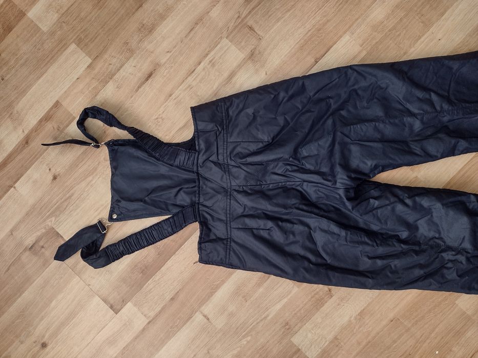 Spodnie na szelkach wodoodporne nieprzemakalne damskie S