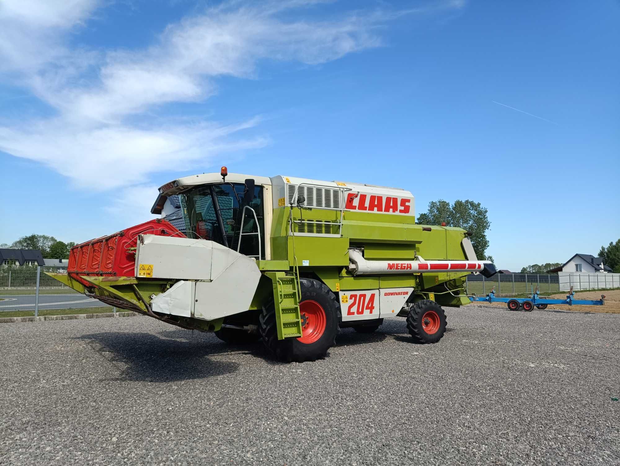 Sprzedam kombajn zbożowy Claas Mega 204