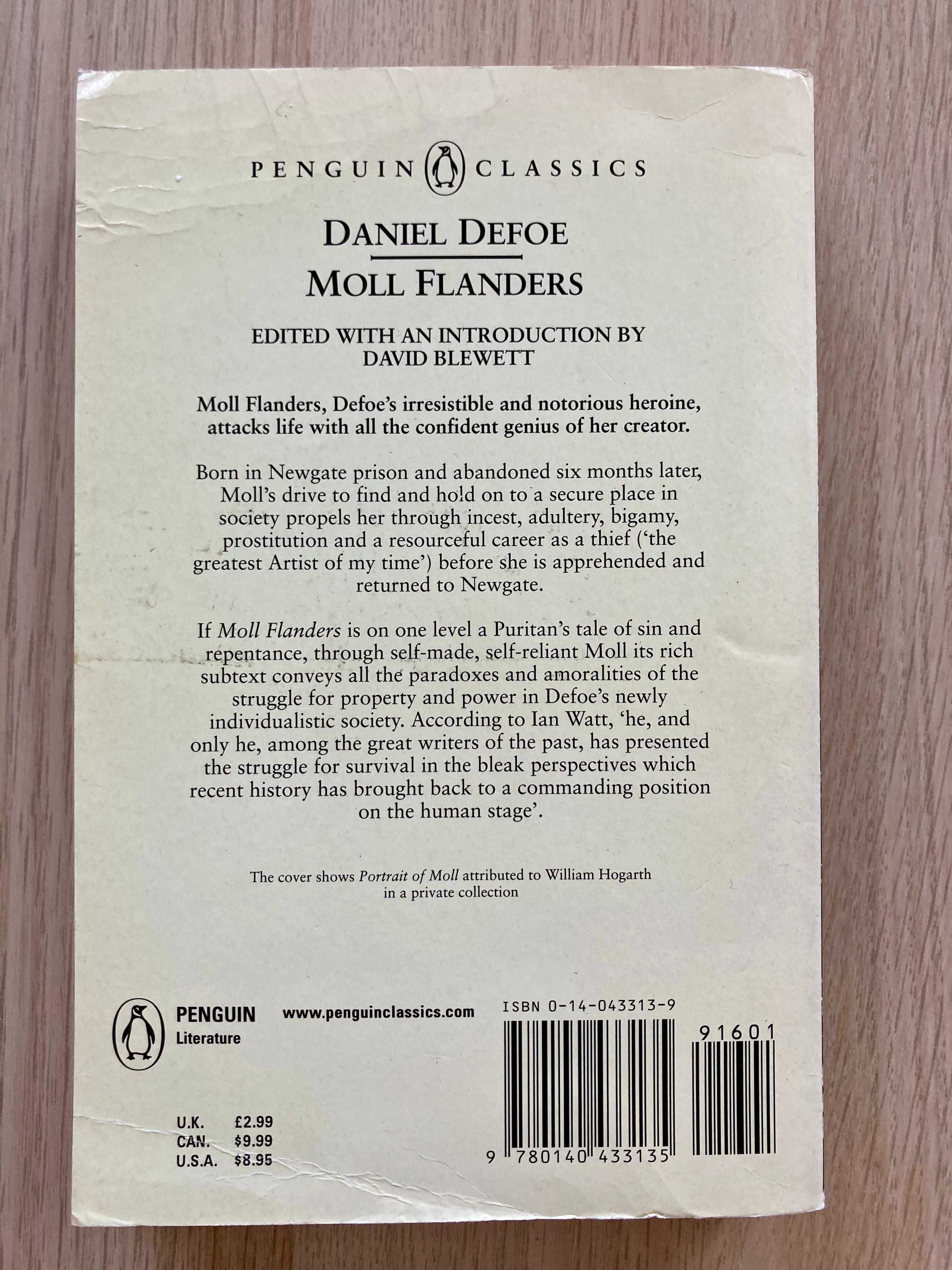 Defoe- Moll Flanders książka w języku angielskim