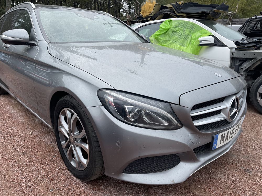 Морда капот бампер фара W205 Mercedes C Class 205
