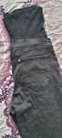 Spodnie ciążowe H&M mama super skinny S szare