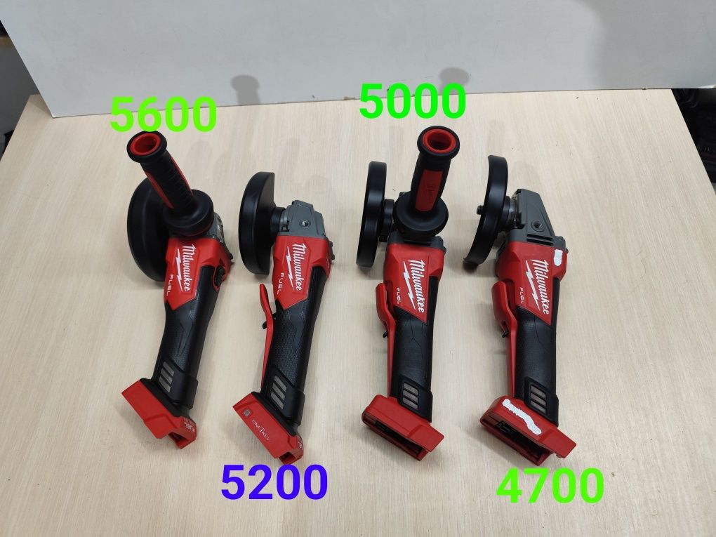 Milwaukee M18 CAG 125XPDB акумуляторна безщіткова болгарка Мілвоке ори