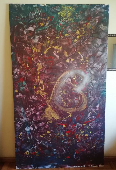 Quadro decorativo abstrato