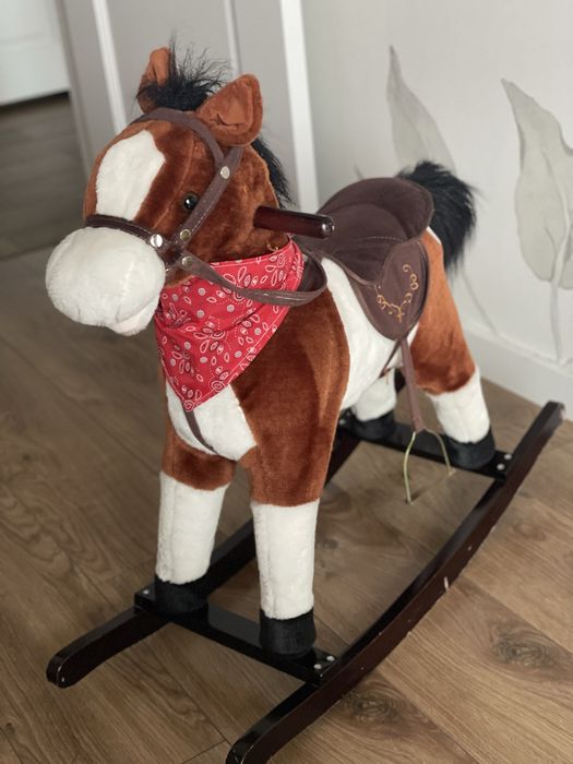 Kon na biegunach interaktywny bujak duzy kon