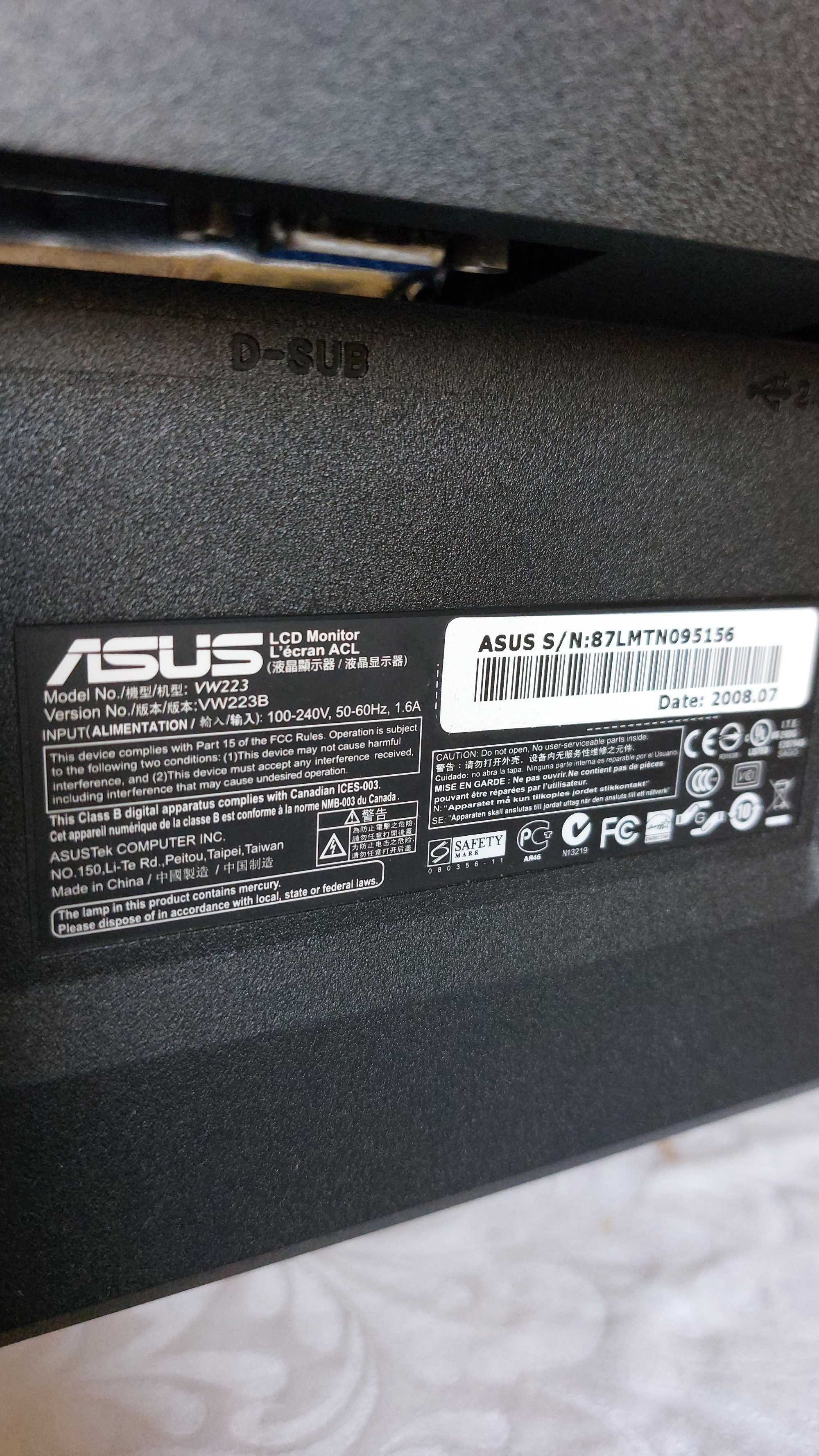 ASUS LCD Monitor