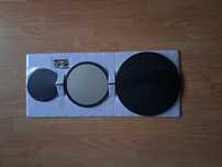 IKEA SORHASSEL Tablica z magnesami lustrem 30x73