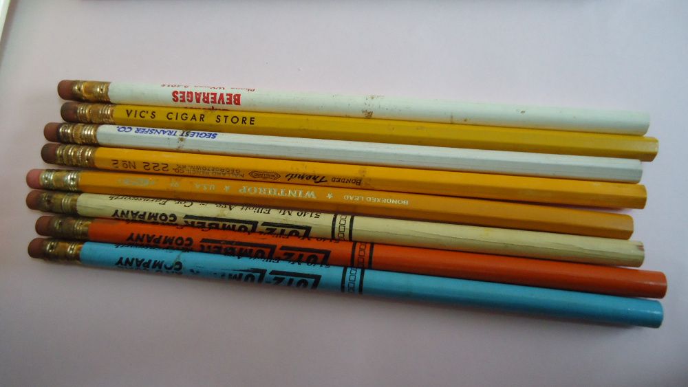 lápis para coleção