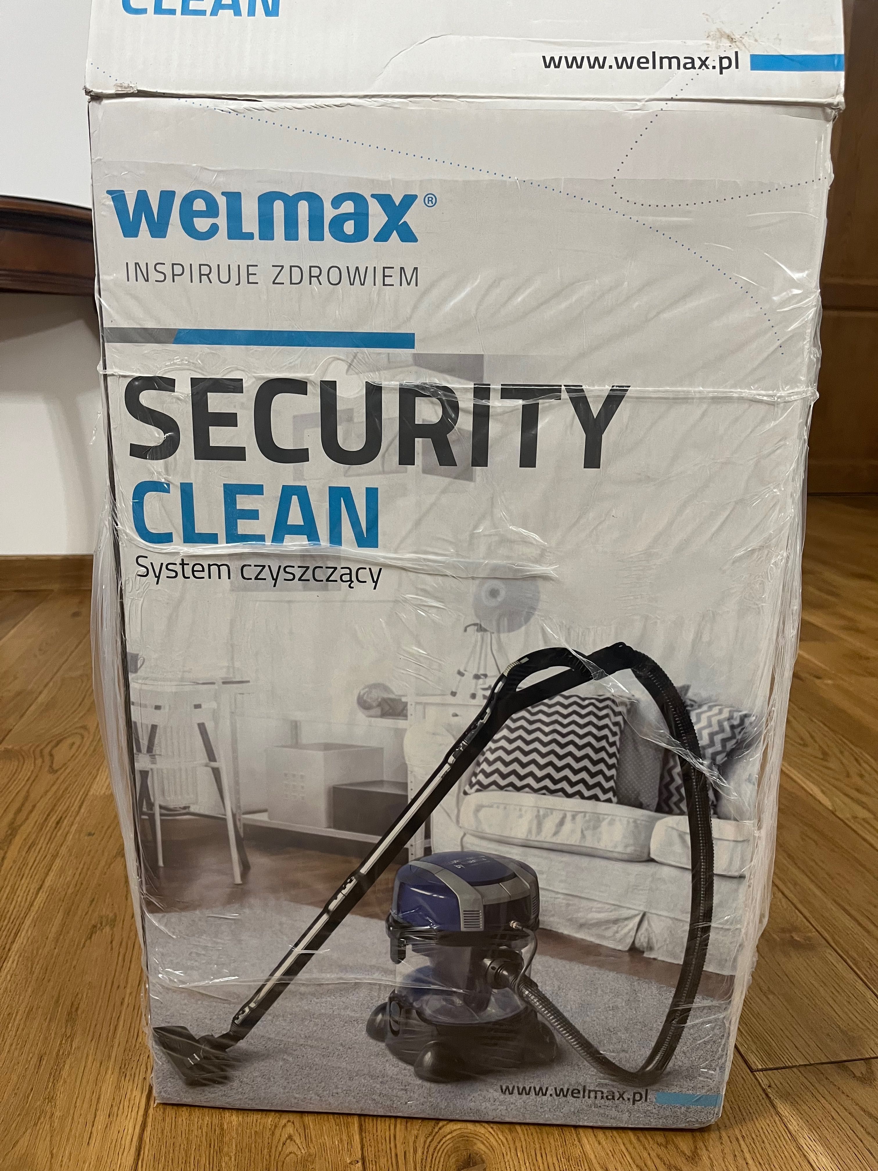 NOWY odkurzacz piorący Welmax Security Clean