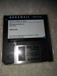 Kurzweil K2500,K2500R. ROM Objects Version 2.12. Base + Piano