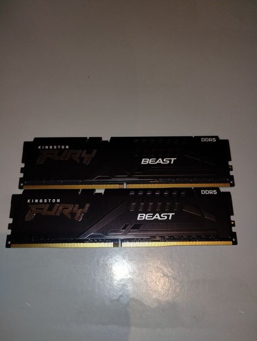 Pamięć RAM Kingston Hyperx Fury 2x32gb 64GB DDr5 KF556C40BBK4-128