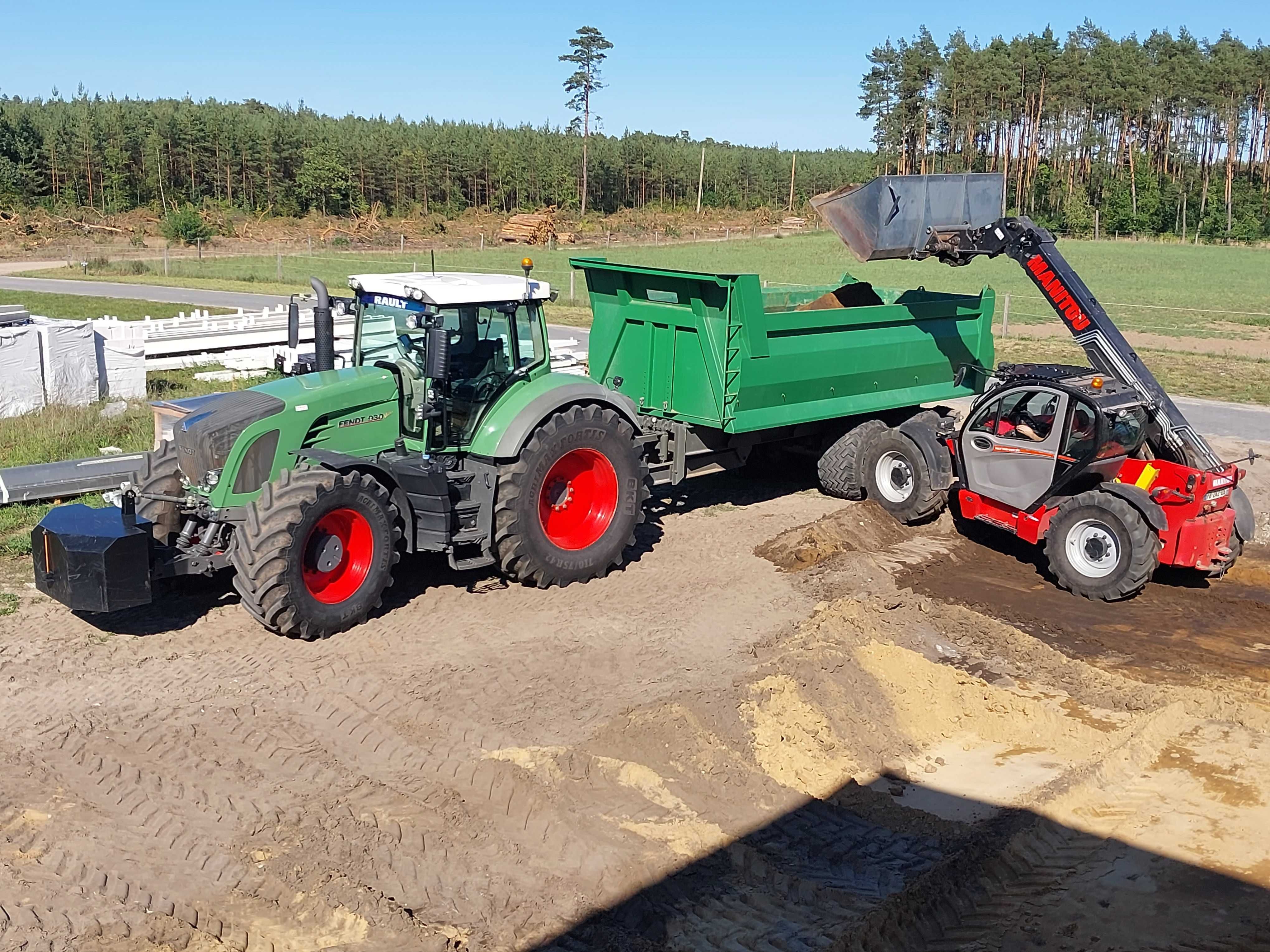 Wynajem ciągnika rolniczego Fendt 927 Vario