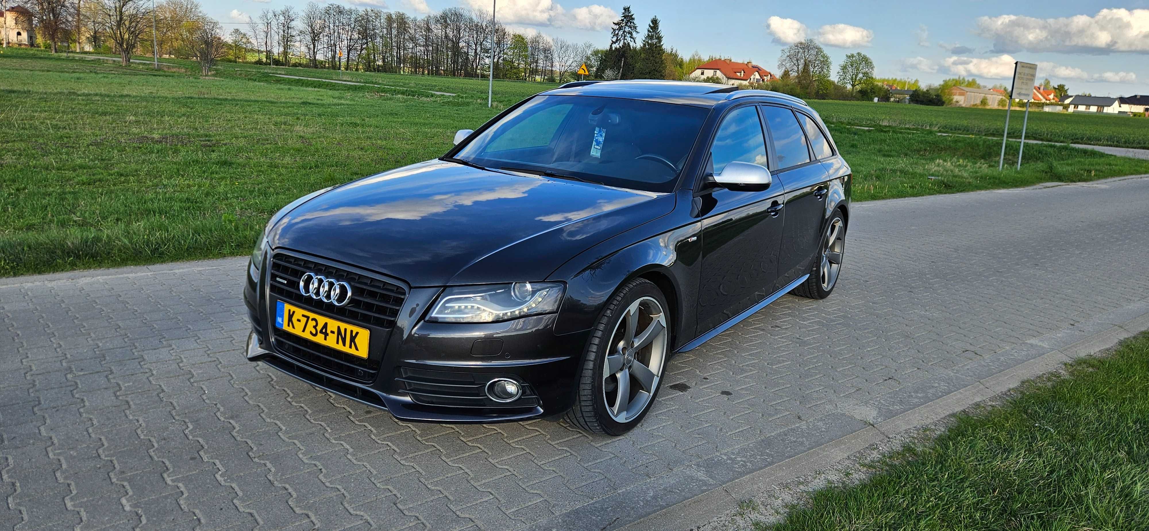 Audi A4 B8 Sline 3.2 FSI Quattro Manual 2011r Xenon PDC Pano Bang Hak