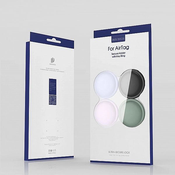 Dux Ducis zestaw 4x silikonowe etui brelok zawieszka case do lokalizat