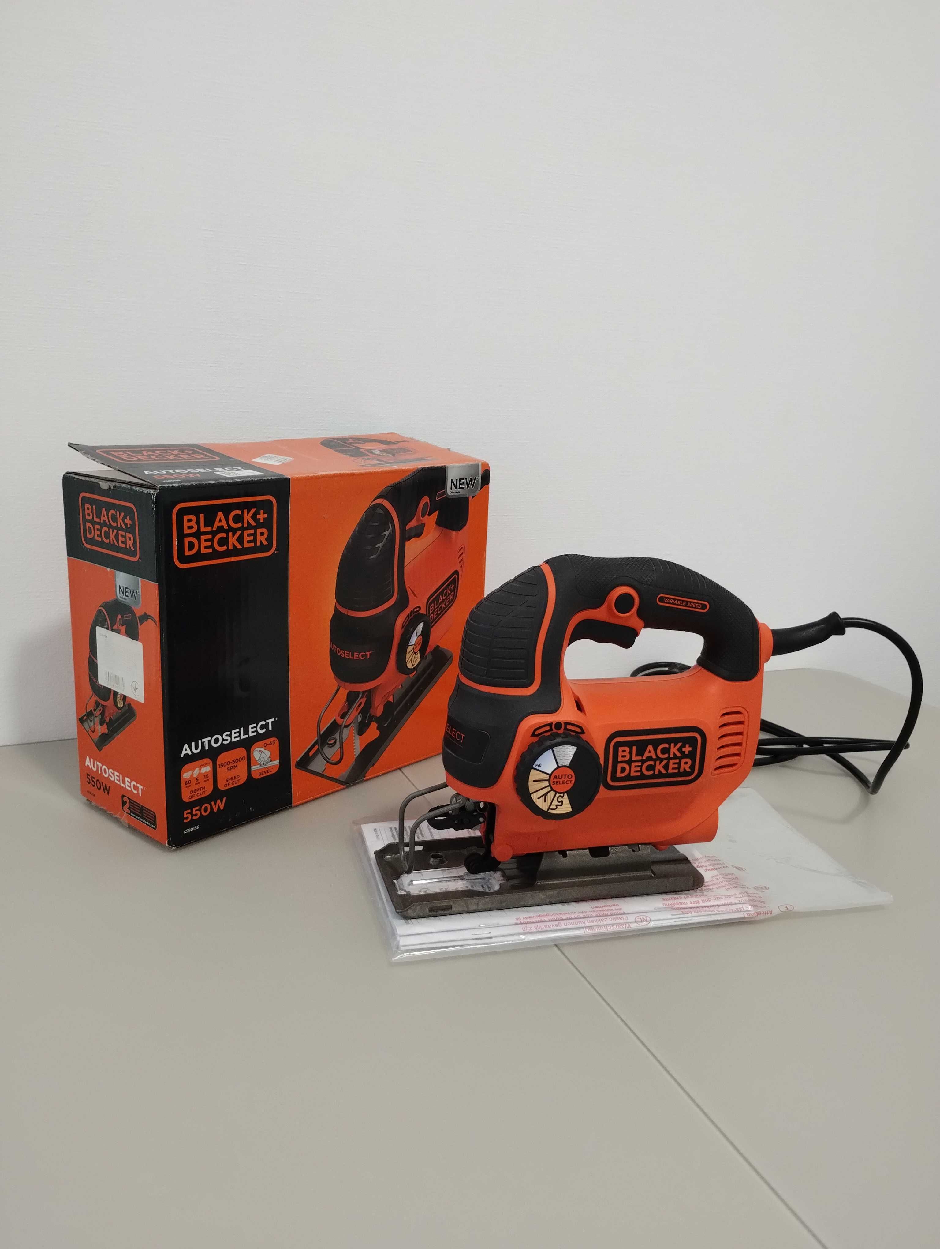 Электролобзик Black&Decker KS801SE  550 Вт