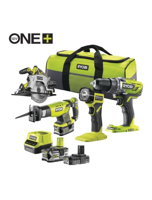 Електроінструмент RYOBI RCK184252S Набір з 4 електроінструментів 18V