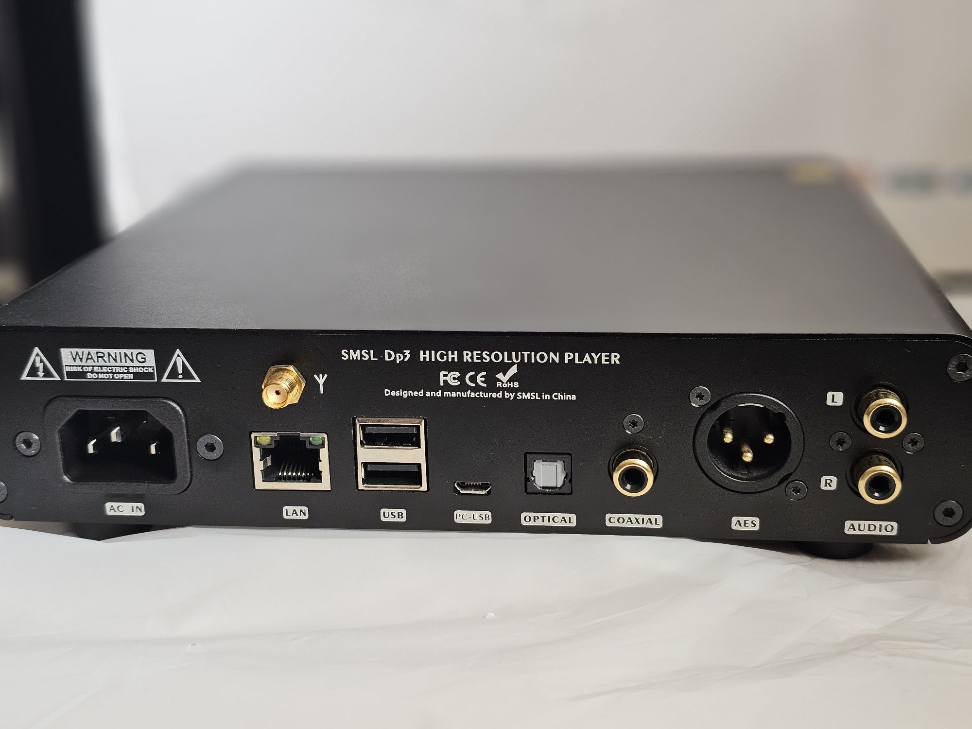 Streamer Smsl dp3 dac player hires dsd