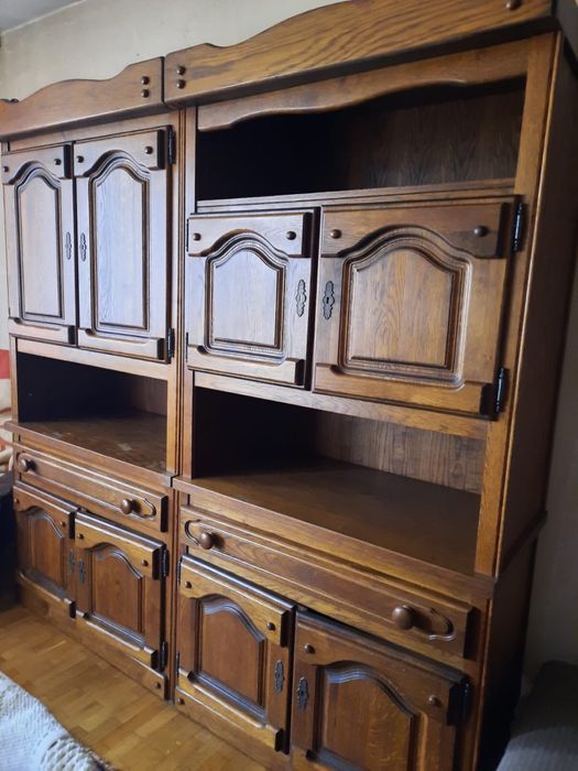 Kredens szafa meblościanka szafka dębowe meble