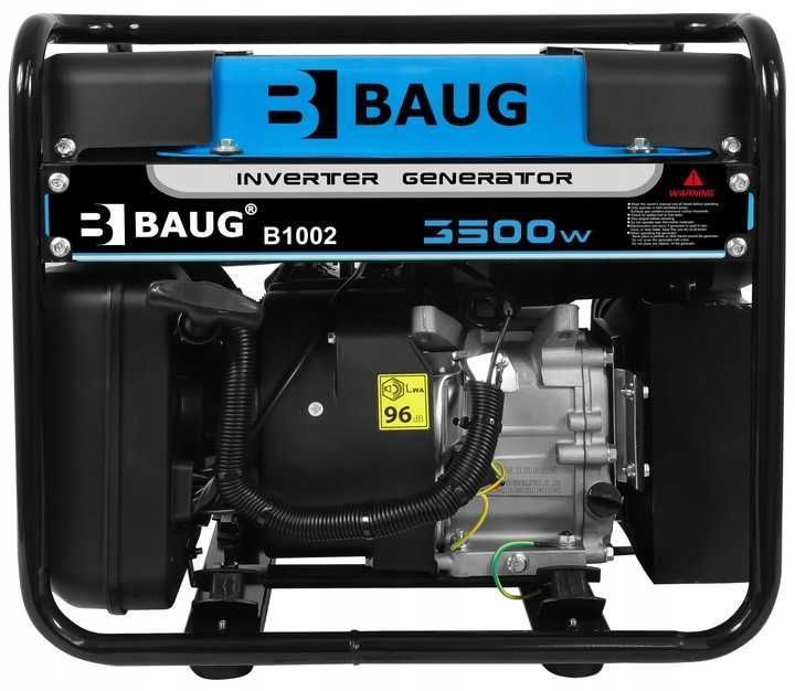 Agregat Prądotwórczy INWERTOROWY 3500W 230V 4-SUW BAUG