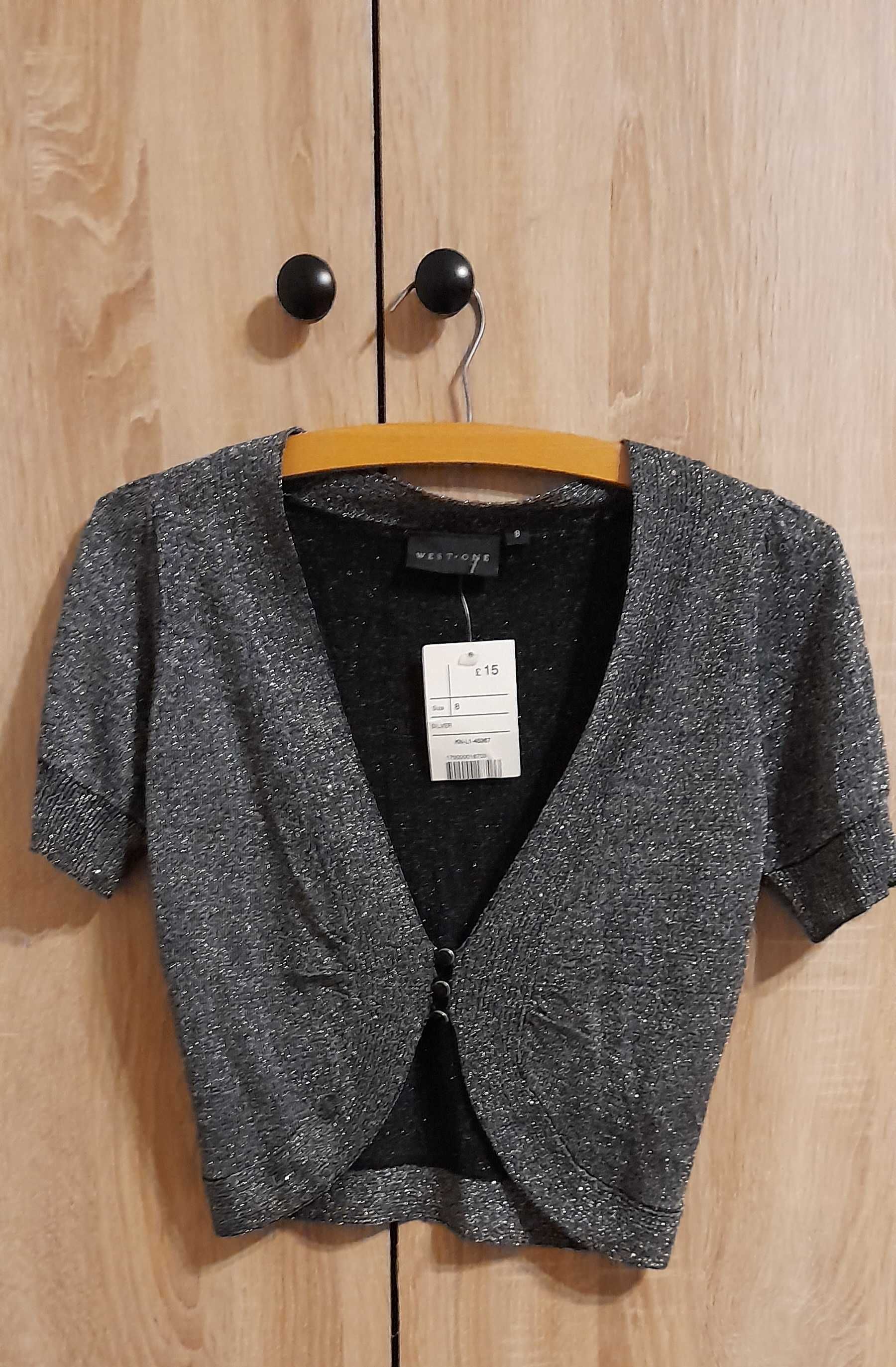 Bolerko srebrne rozm m/l sylwester