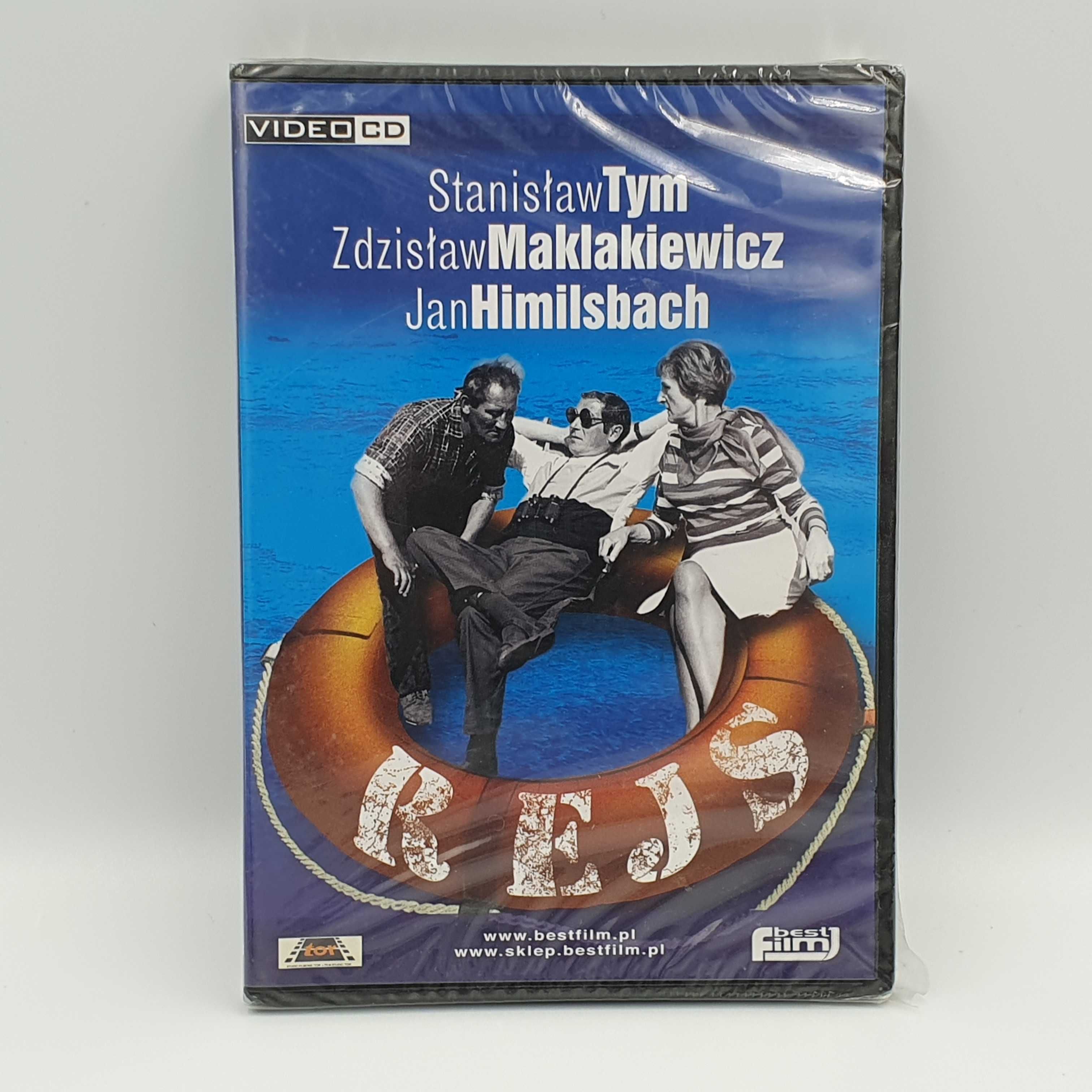 REJS FILM płyta VCD FOLIA pudełko