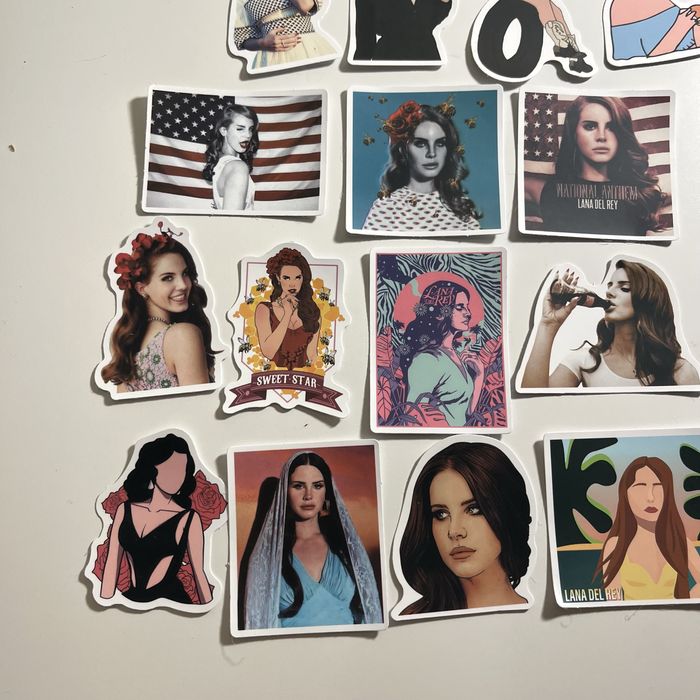 Stickers Autocolantes Lana del Rey