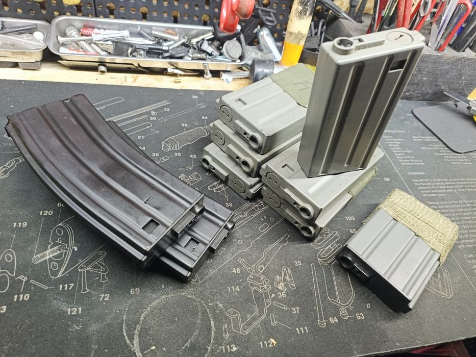 Carregadores para M4 airsoft