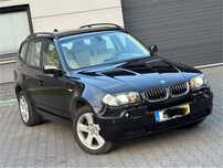 BMW X3 X3 3.0i M54B30_jasne skóry_Navigacja_El fotele xenon