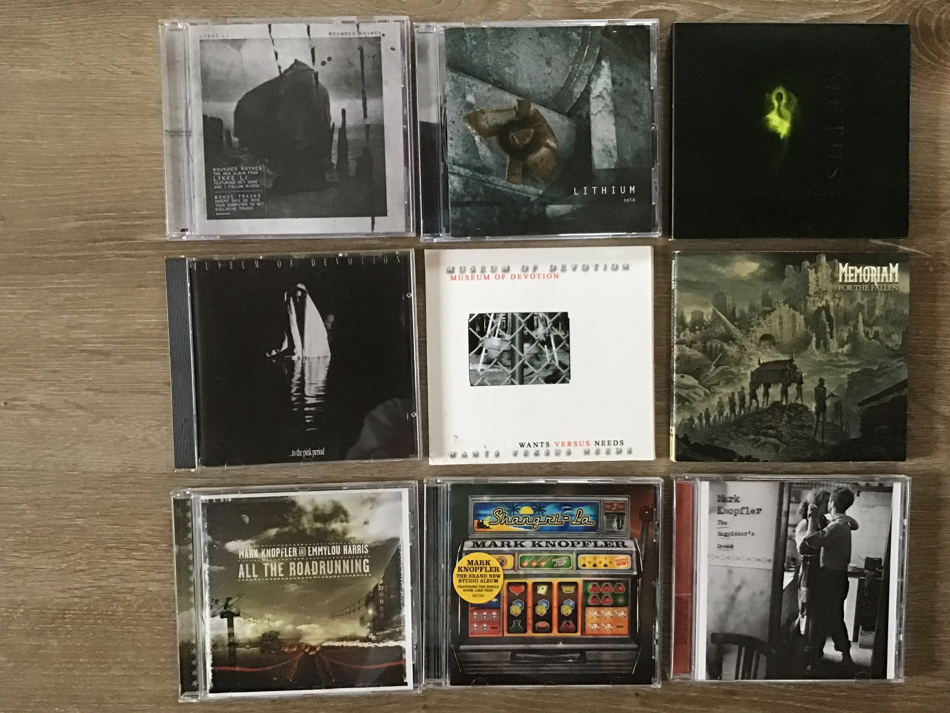 CDs metal , gótico, rock, letra L+ M Actualizada
