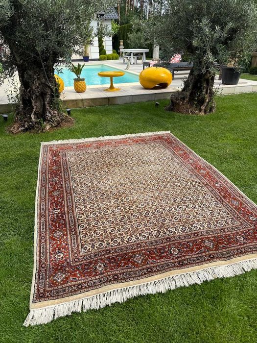 Dywan Wełniany Kaszmirowy perski Indo Herati 270x200 sklep 12 tys