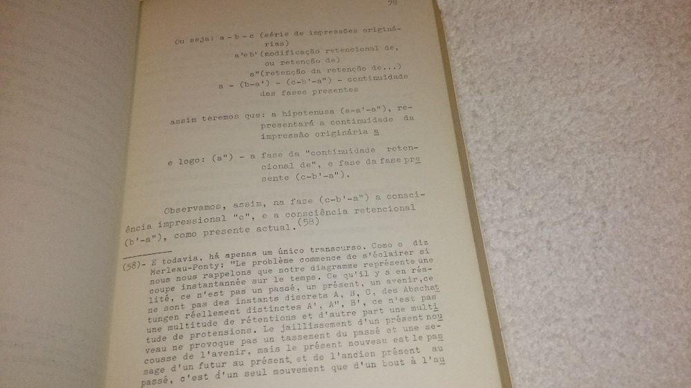 o tempo em husserl - fenomenologia (pedro fernandes e t. figueiredo)