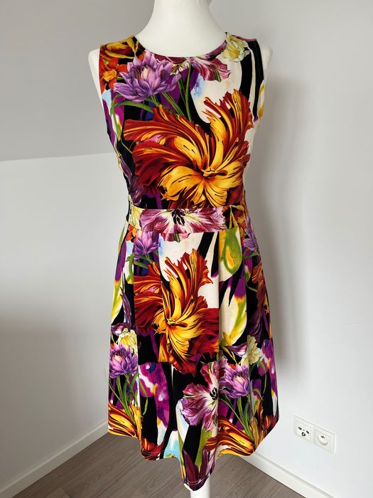 Kolorowa sukienka - 38