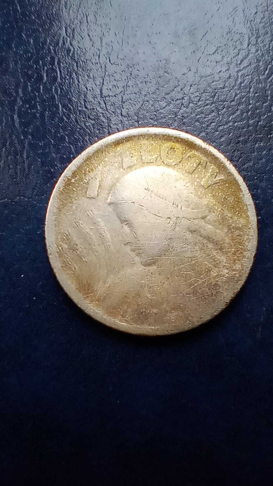 Stare monety 1 złoty 1924 2RP srebro