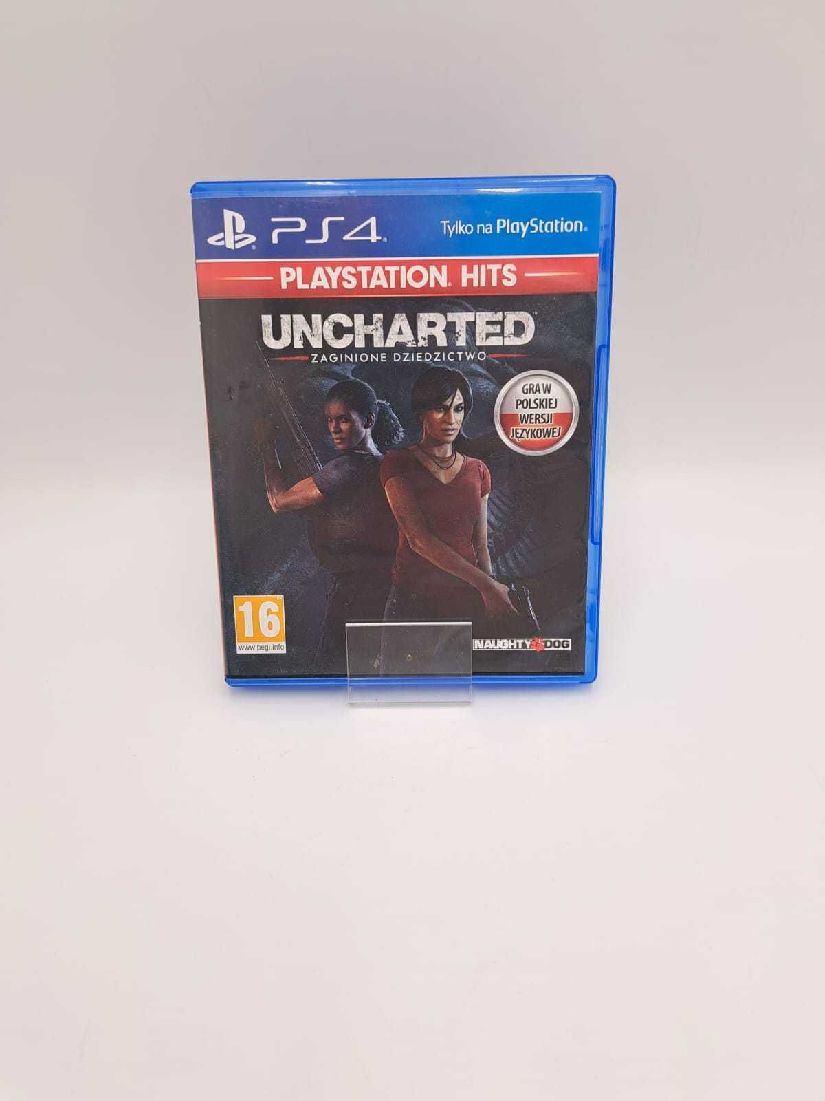 Uncharted Zaginione Dziedzictwo  Playstation Hits PL Ps4