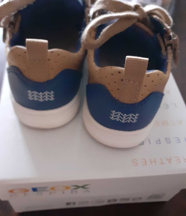 кроссовки кеды #Geox для мальчика натурал.кожа 21 22 28  размер