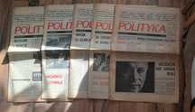 Stare, polskie gazety,Polityka początek lat 80-tych okres PRL