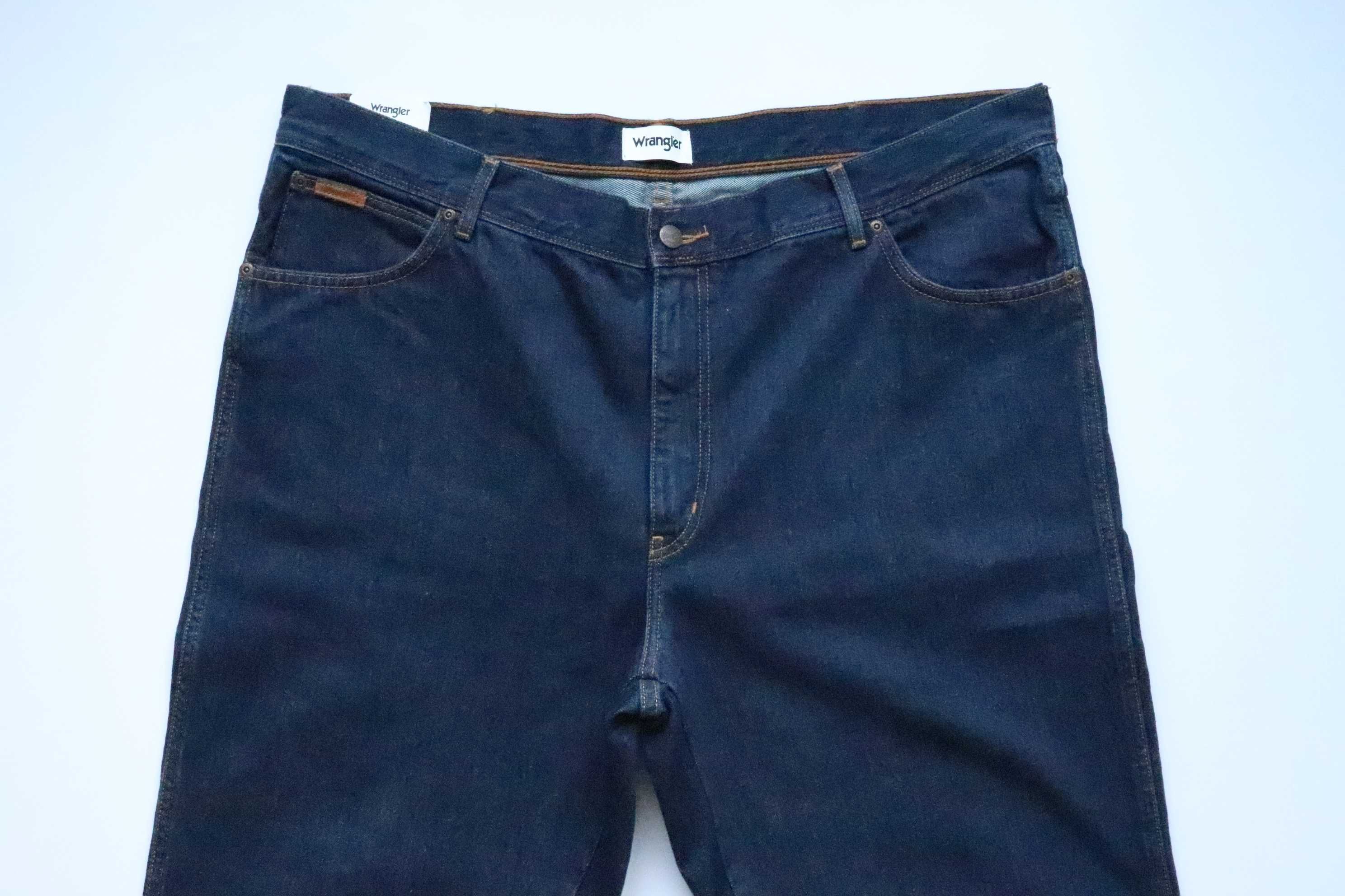 WRANGLER TEXAS W46 L32 regular straight spodnie męskie jeansy nowe